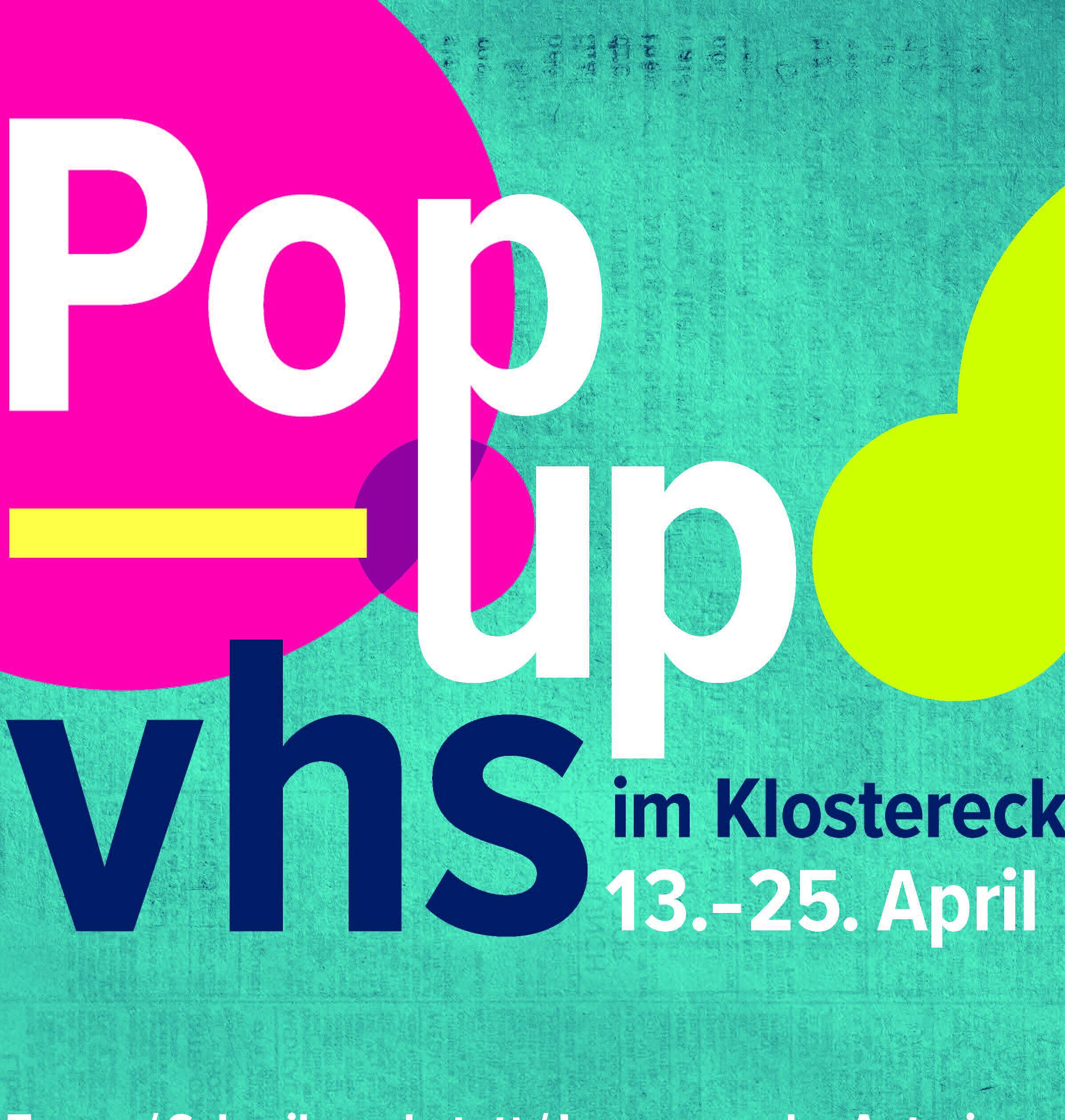 Öffnet die Seite 'Die Pop-up-Volkshochschule im Klostereck öffnet ihre Türen'